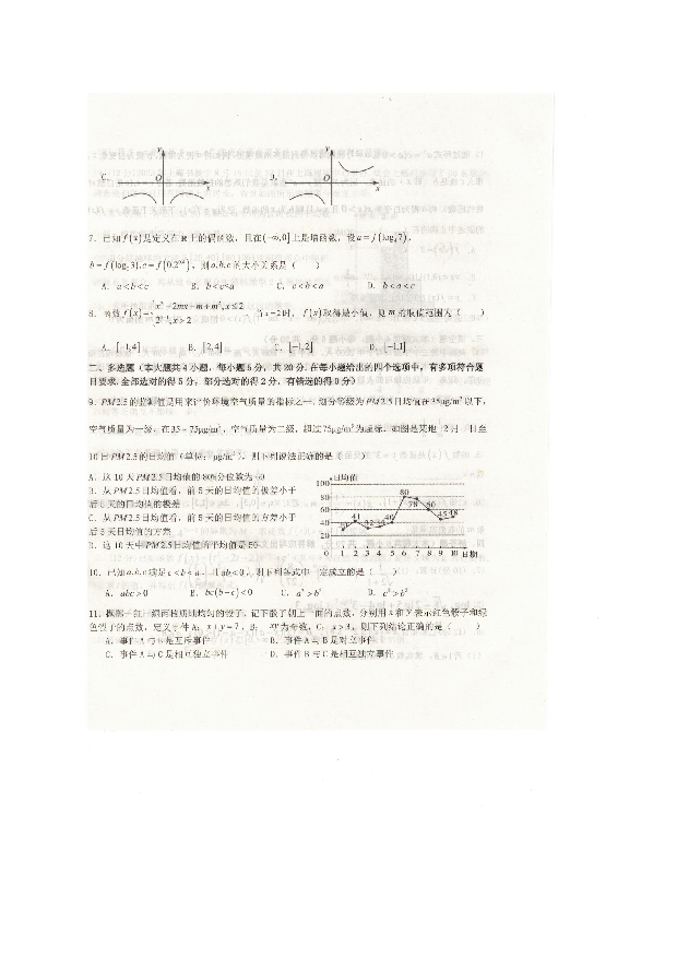 辽宁抚顺市六校协作体2023-2024学年高一上学期期末考试+数学+(含参考答案) 第2页