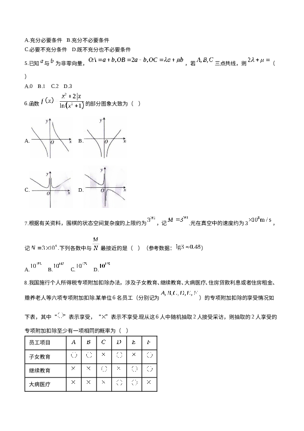 辽宁县级重点高中协作体2023-2024学年高一上学期期末考试+数学+(含参考解析) 第2页