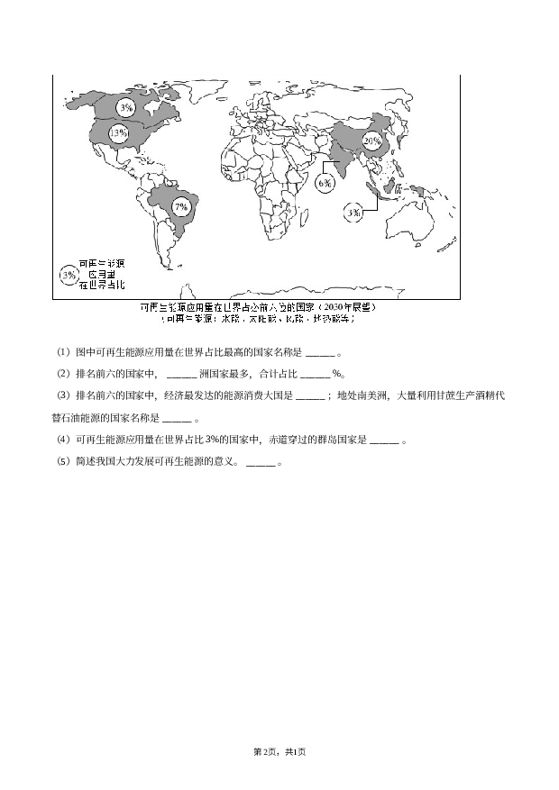 2023年上海中考地理试卷.docx 第2页