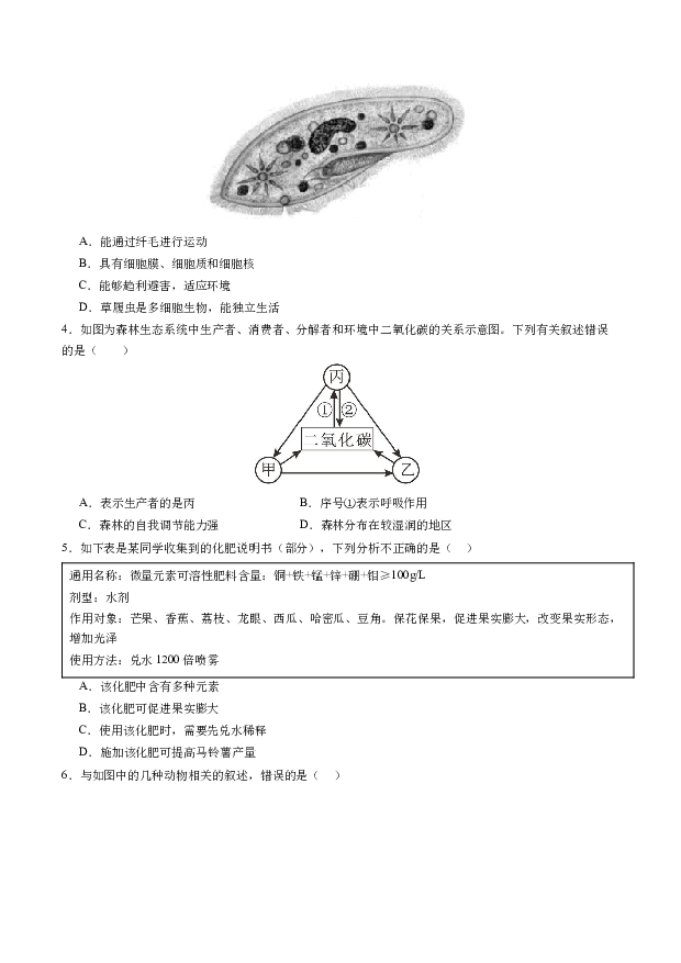 2024年中考第一次模拟考试（徐州卷）（全解全析）.docx 第2页