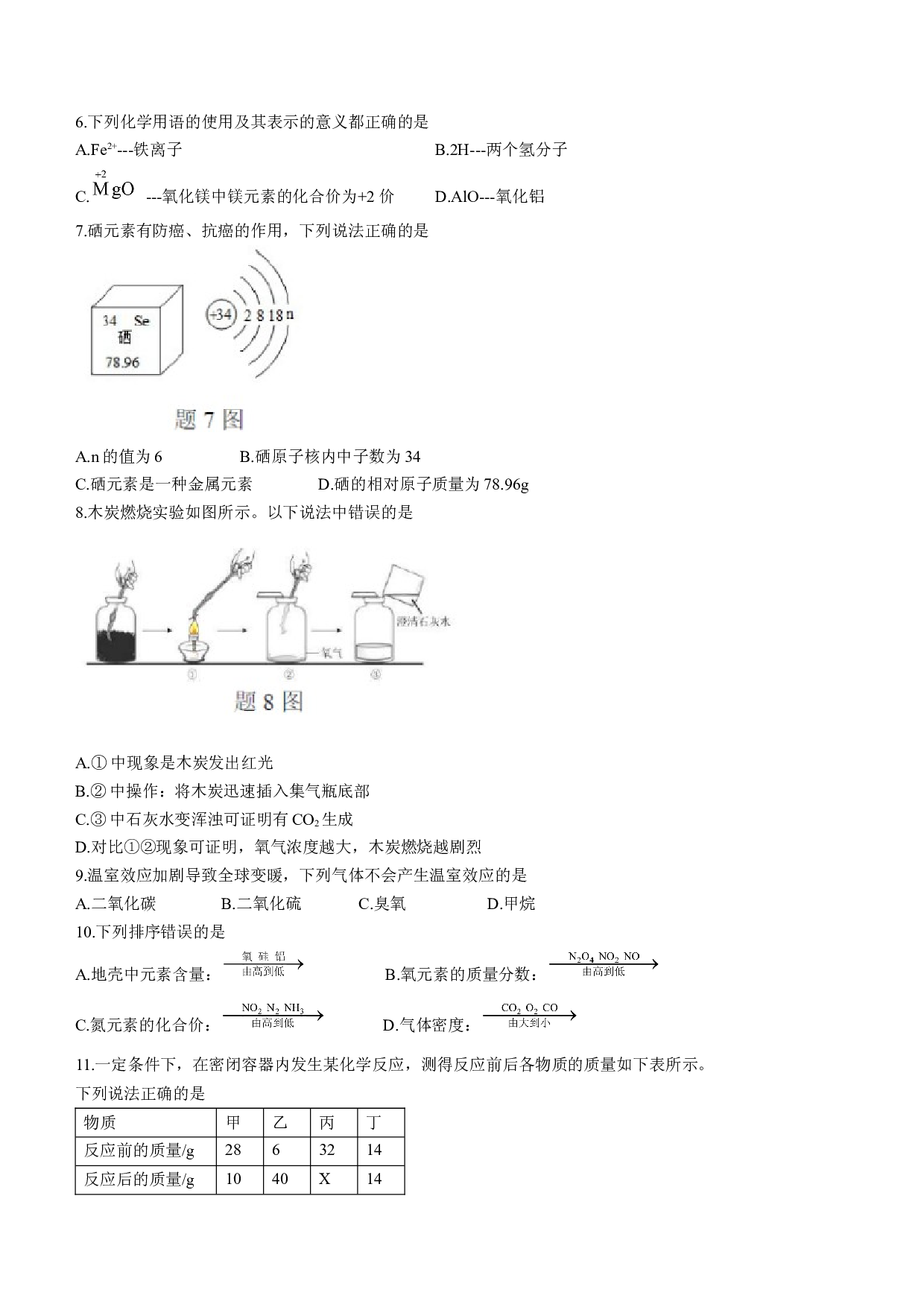 广东佛山市南海区2021-2022学年九年级上学期第二阶段核心素养展示活动化学试题.docx 第2页