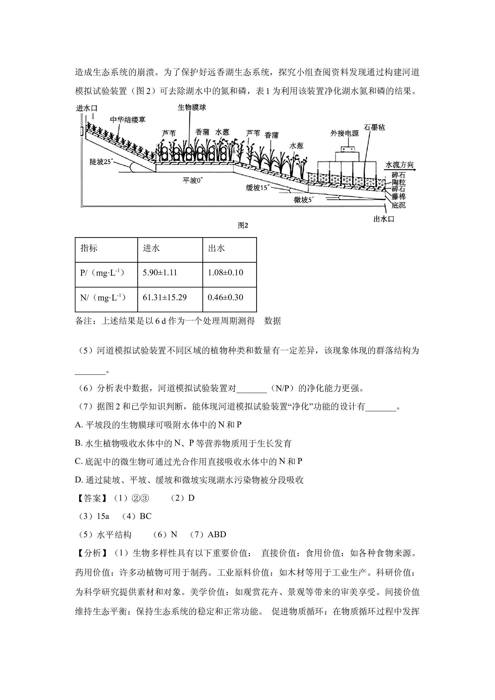 （生物试卷）上海嘉定区2025届高三下学期二模(含参考解析) 第2页