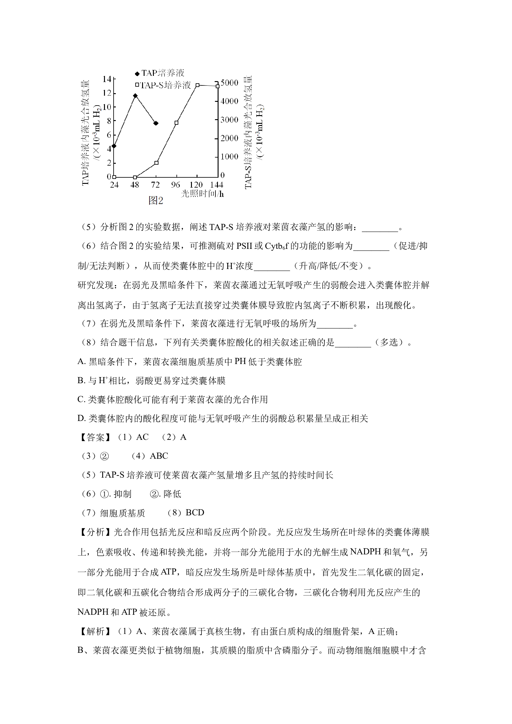 （生物试卷）上海三校2024-2025学年高三下学期开学联考(含参考解析) 第2页