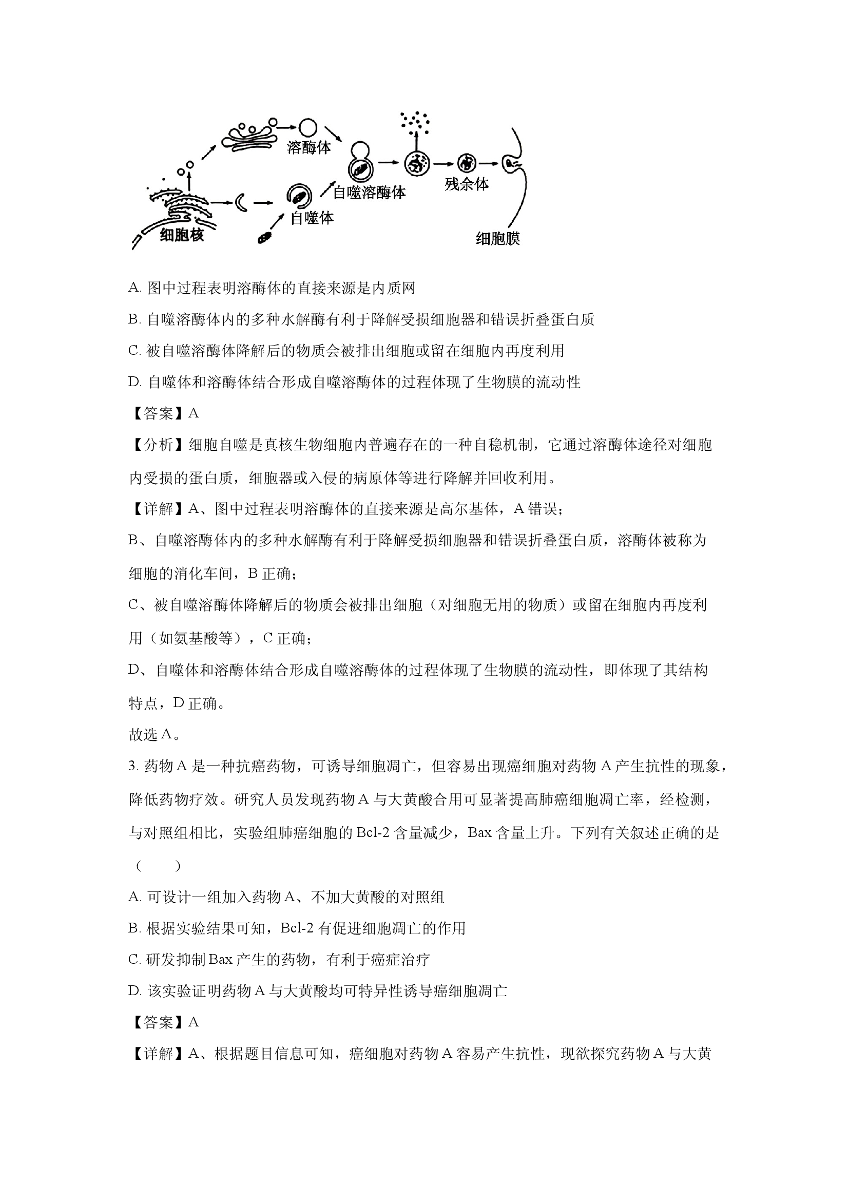 （生物试卷）福建宁德市部分学校2024-2025学年高一下学期4月期中试题(含参考解析) 第2页