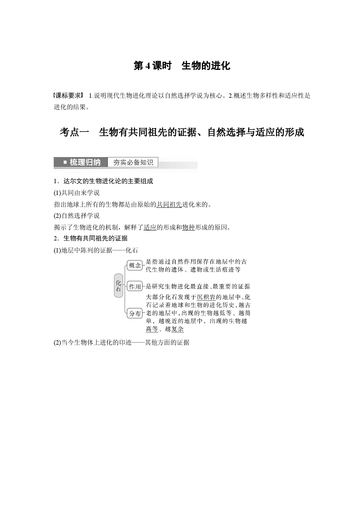 第七单元 第4课时　生物的进化.docx 第1页